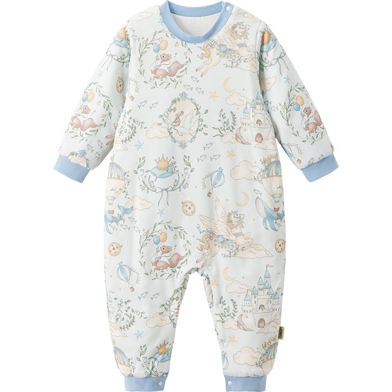 Kids sleeping bag, 130 cm, cotton blend
