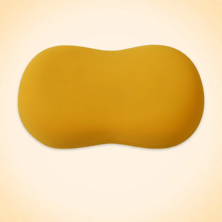 Ergonomic pillow made of memory foam, ice silk