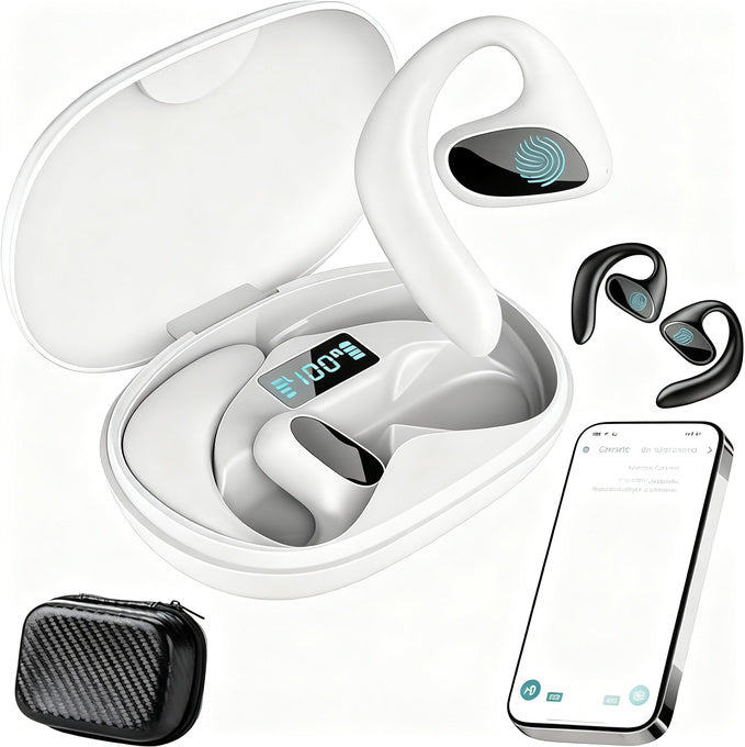 Bluetooth headphones with AI real-time translation M8