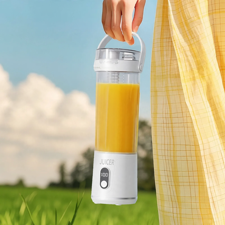 Portable juicer, 400 ml, with LED or display