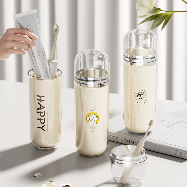 Travel Toothbrush Cup Set, 2–4 Cups