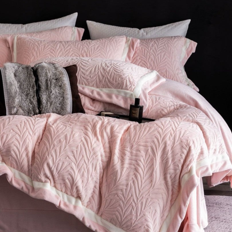 Milk fiber bedding set, 4-piece, luxurious