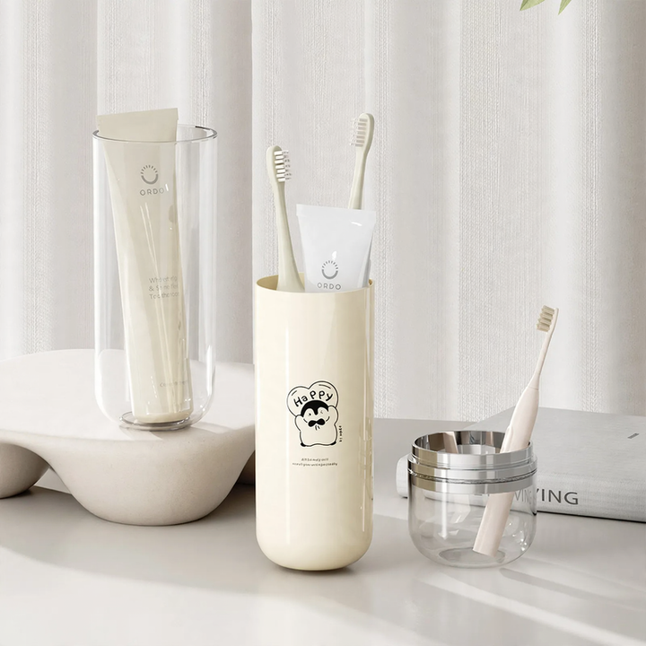 Travel Dental Care Set with Storage