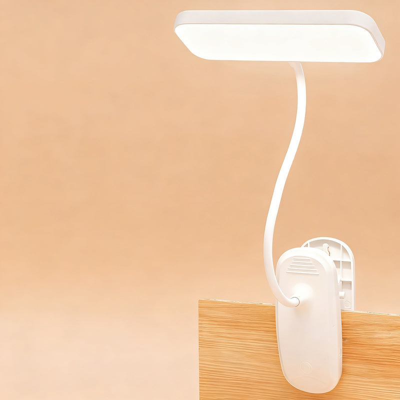 LED clamp light with support function