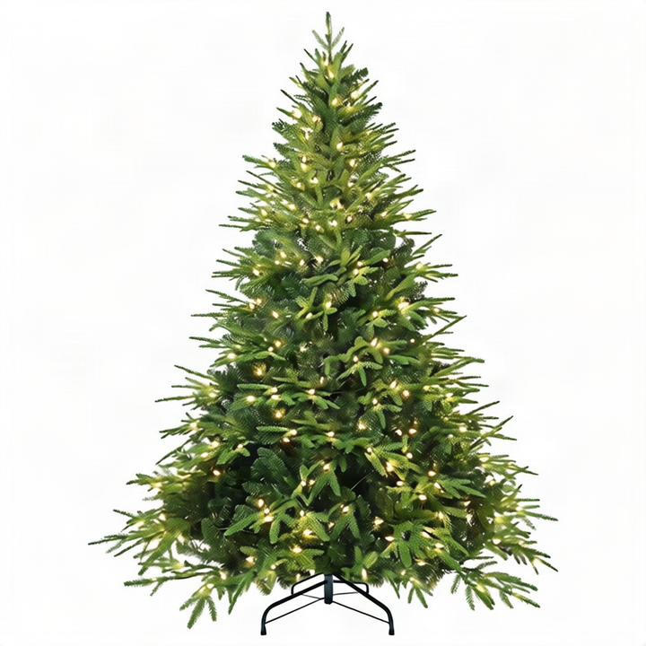 Artificial Christmas tree with LED lighting, 150–300 cm