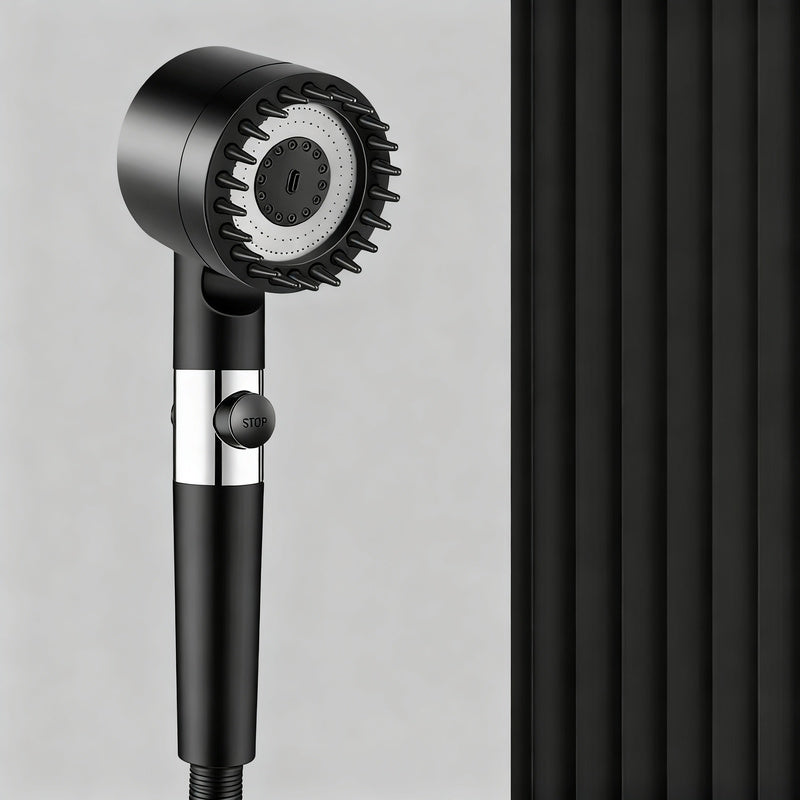 Shower head with filter and massage function