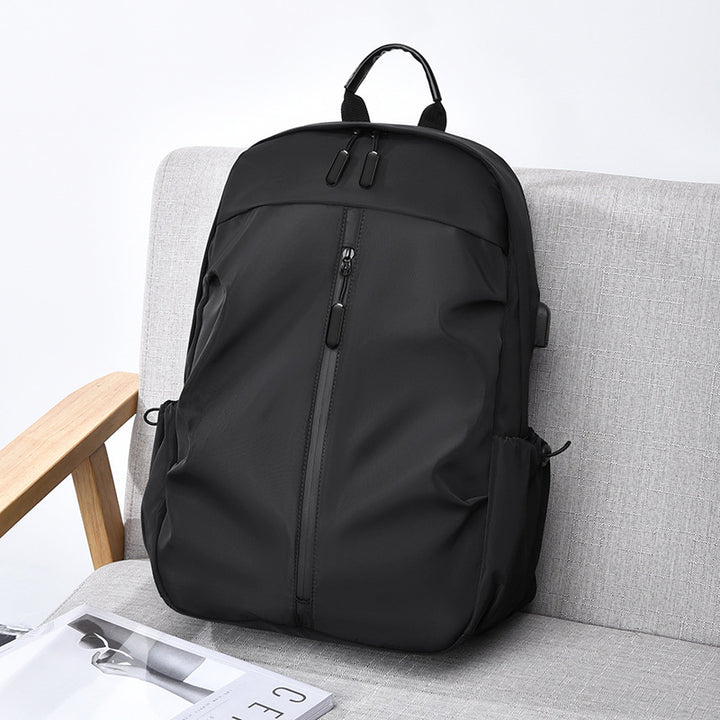 Sporty backpack, Oxford fabric, under 20 L, 16-inch laptop
