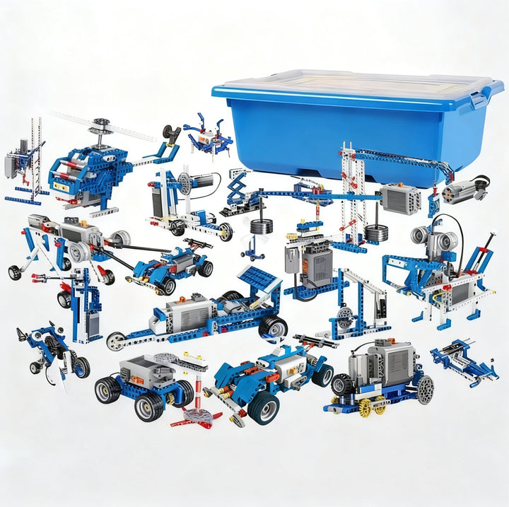 Programmable robot building blocks, ABS plastic, for ages 15 and up