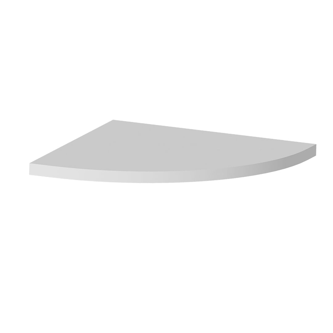 Wall shelf made of plastic, self-adhesive