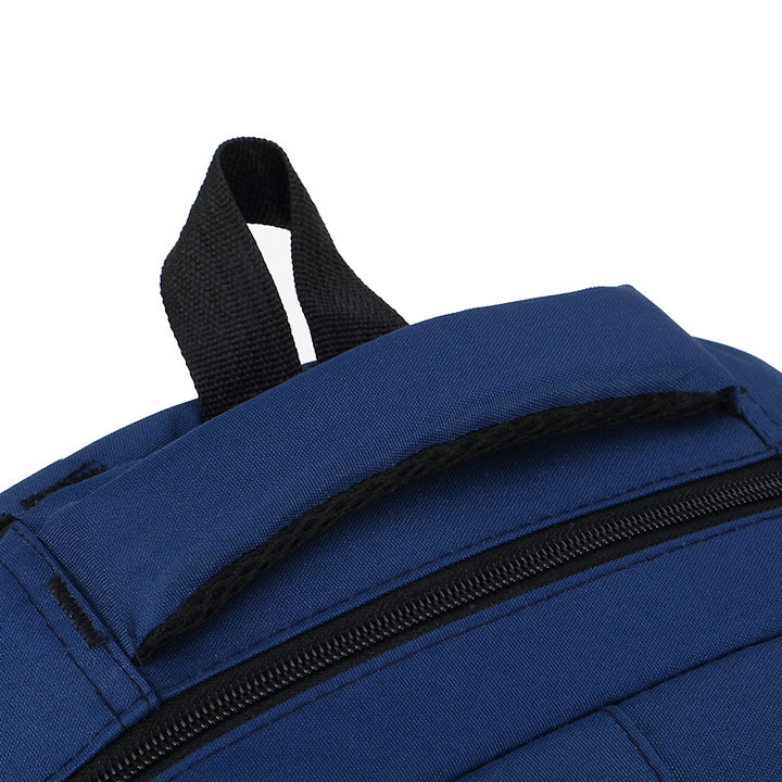 Backpack with letter print, PVC, 20–35 L, waterproof