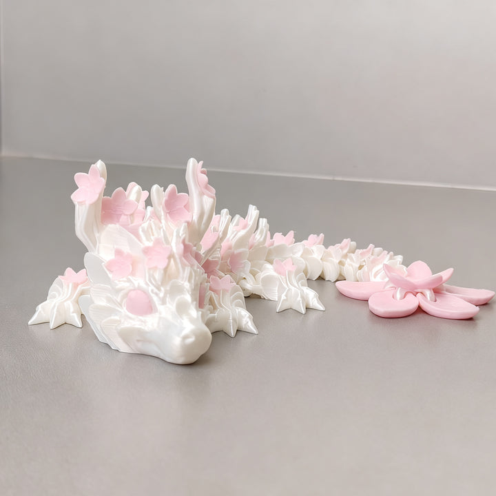 3D-printed dragon skull, resin finish