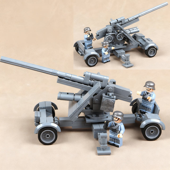 Military building blocks, small parts set