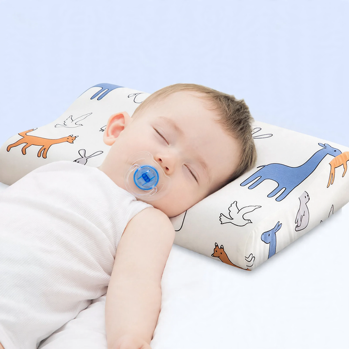Kids' pillow with wave design made of memory foam
