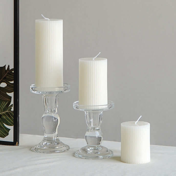Scented candle, cylinder, handcrafted
