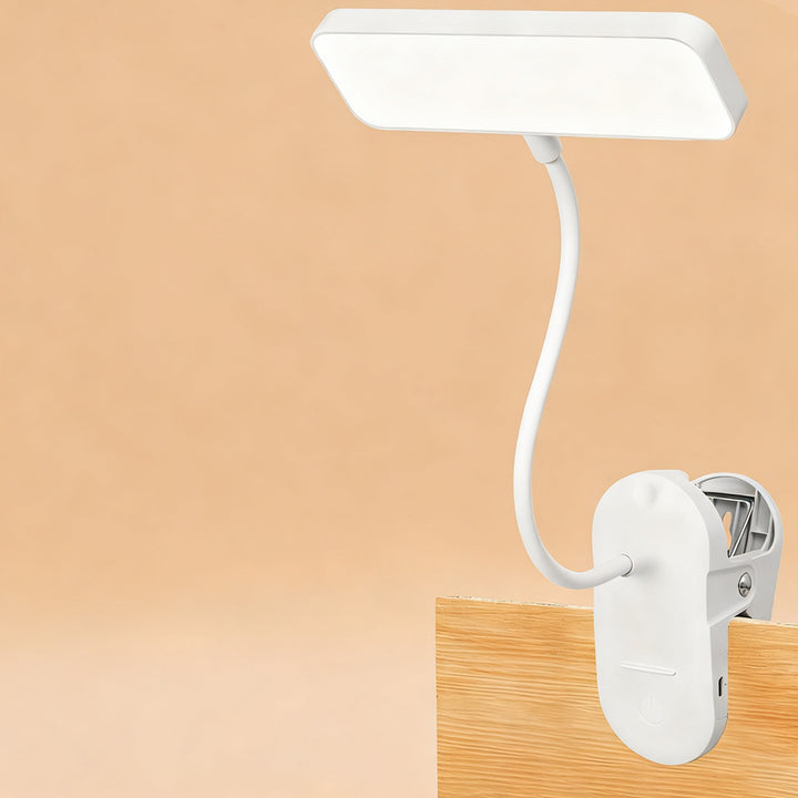 LED clamp light with support function