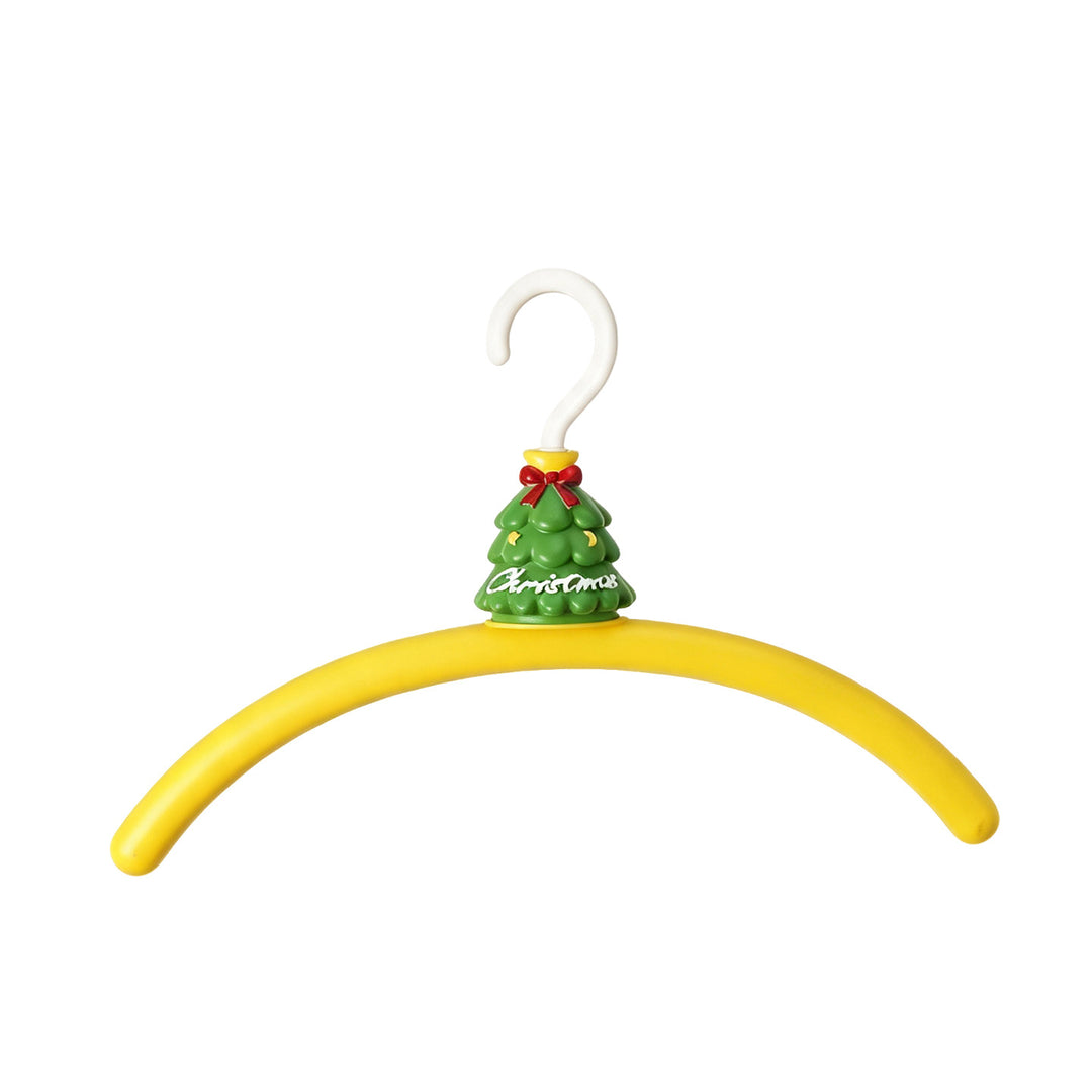 Clothes hanger, Christmas tree shape, non-slip, ABS