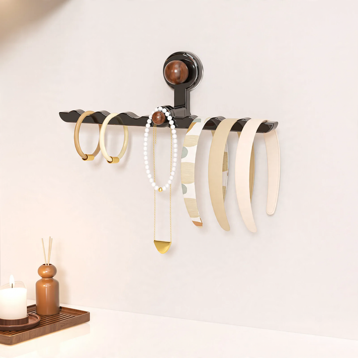 Wall-mounted hairpin organizer