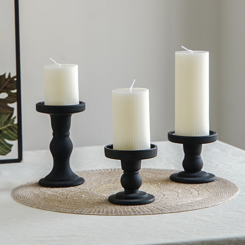 Scented candle, cylinder, handcrafted