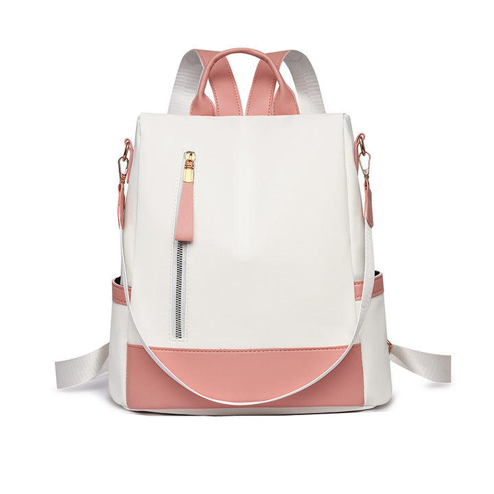 Women's backpack, PU leather, water-repellent, 35×32×15 cm