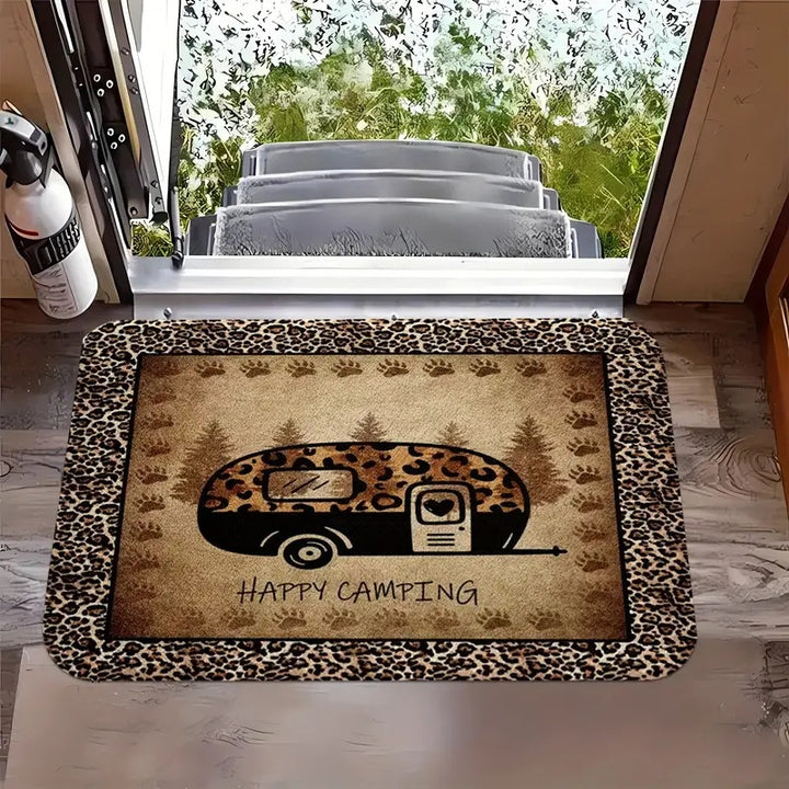 Doormat with automotive, square, polyester