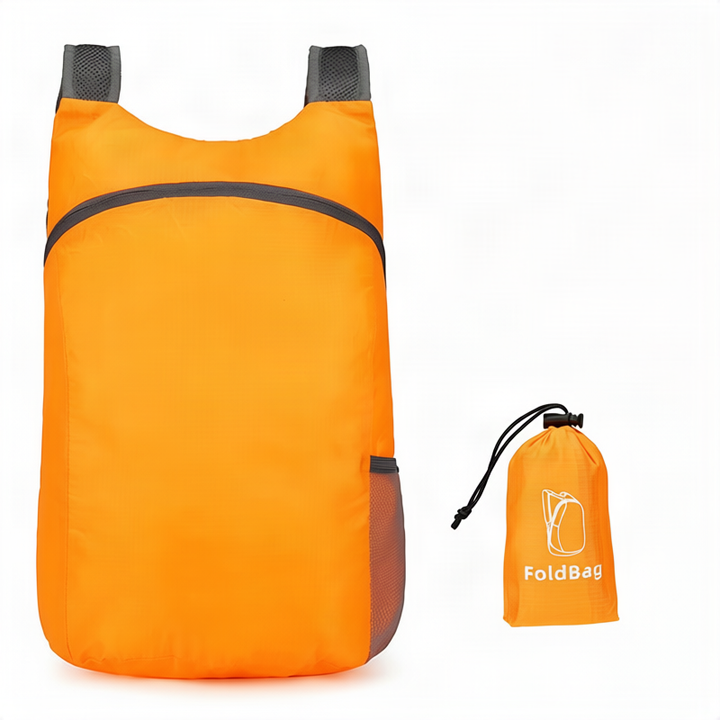 Lightweight foldable backpack, under 20 L, polyester