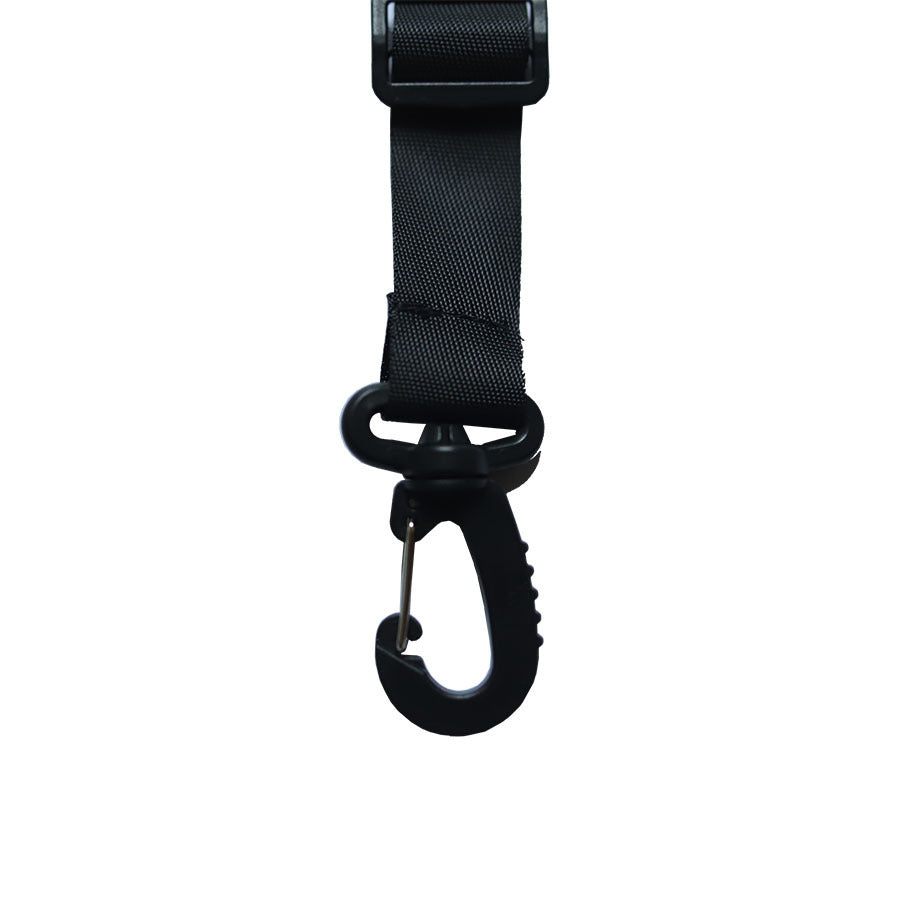 Safety belt for high chair, three-piece, made of nylon