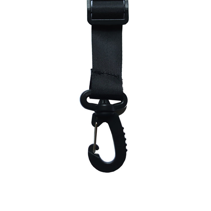 Safety belt for high chair, three-piece, made of nylon