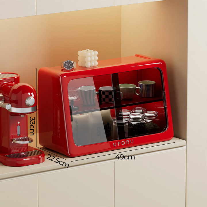 Double-layer cup rack made of plastic