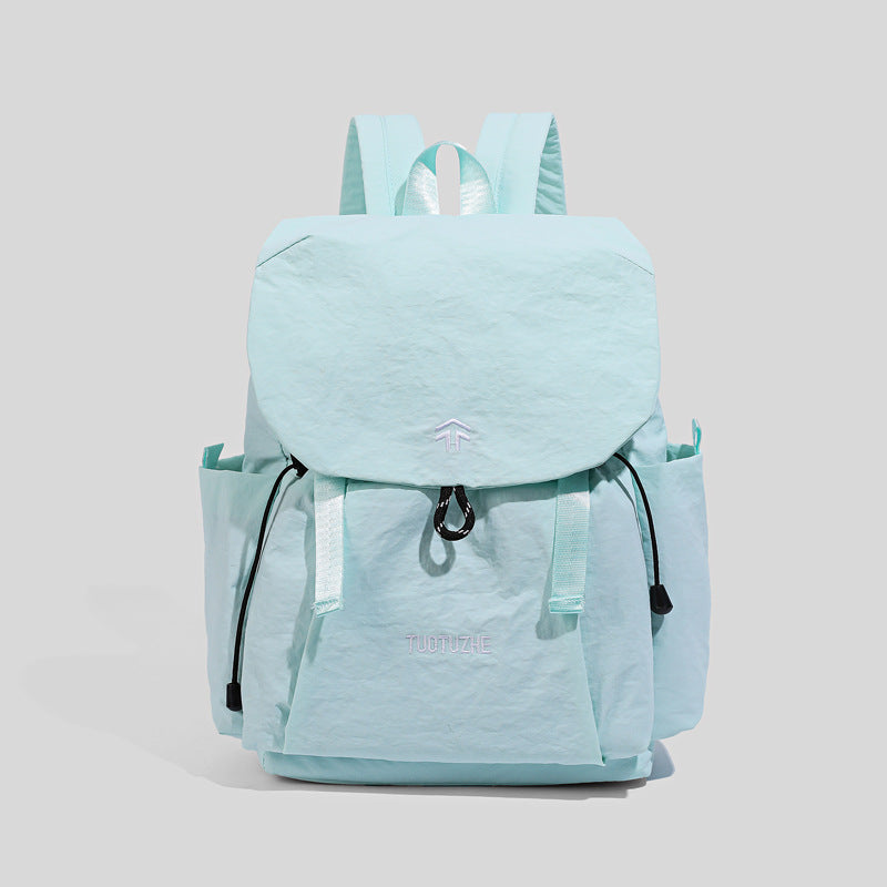 Lightweight nylon backpack for travel and outdoor