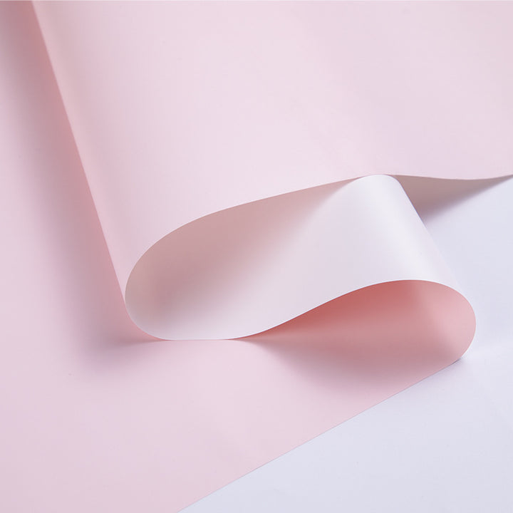 Transparent protective film for walls, waterproof
