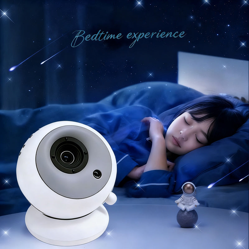 Starry Sky Projection Lamp Donut Design