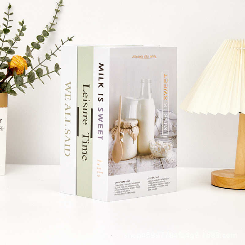 Decorative art book, foldable and magnetic