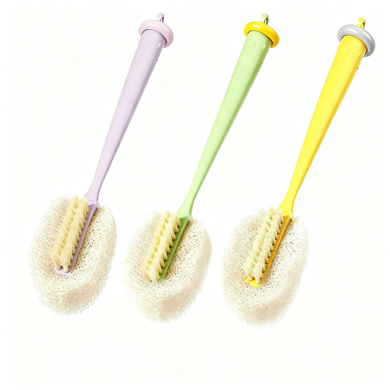 Cup brush with straw brush, 60 g, ABS