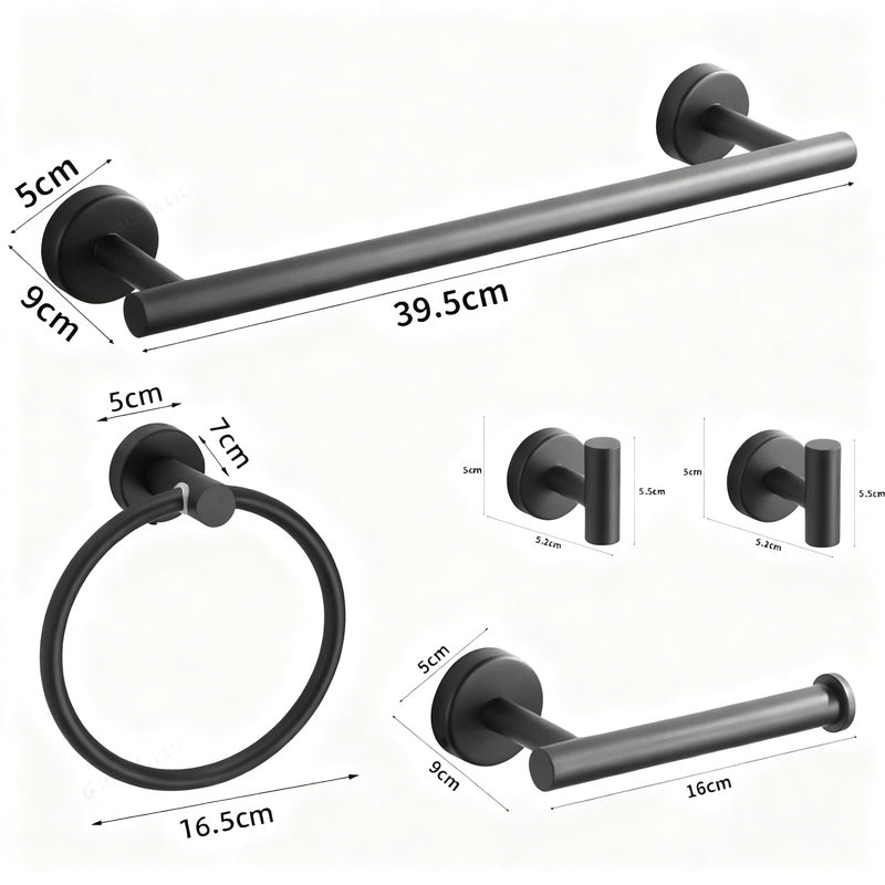 Stainless steel wall hooks, adhesive, bathroom and kitchen