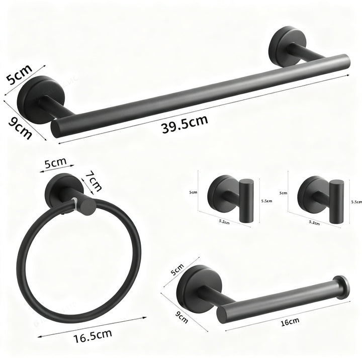 Stainless steel wall hooks, adhesive, bathroom and kitchen