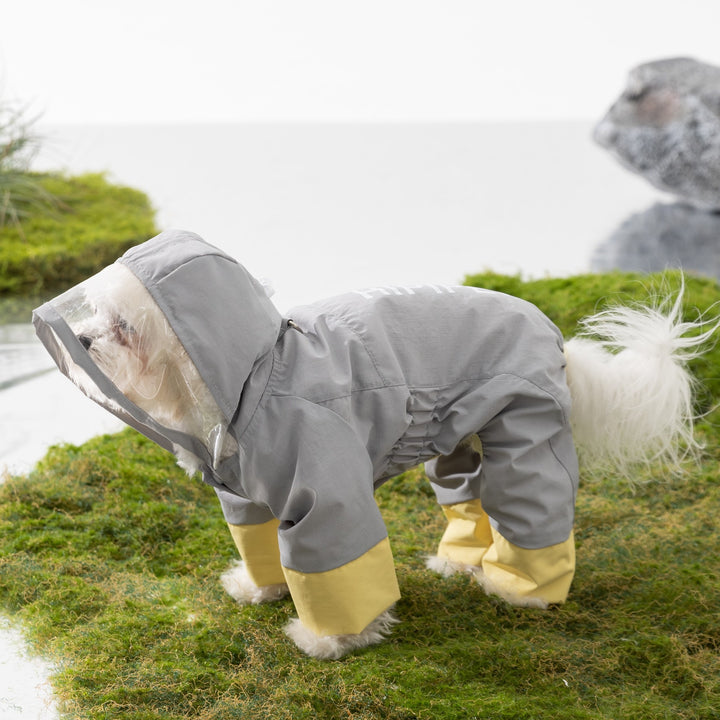 Raincoat for dogs, nylon, waterproof
