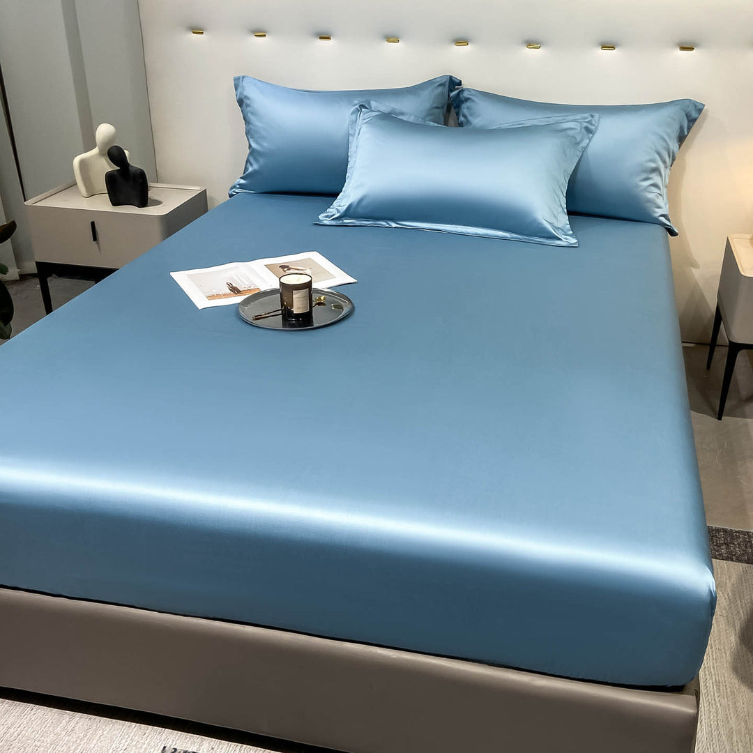 Lyocell bed sheet set, 3-piece, cooling