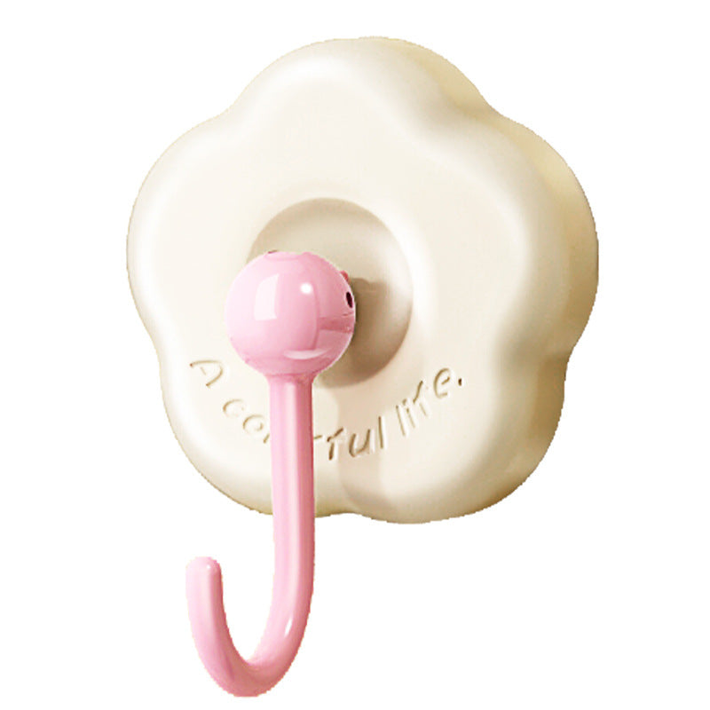 Suction cup hooks for door, kitchen, and bathroom