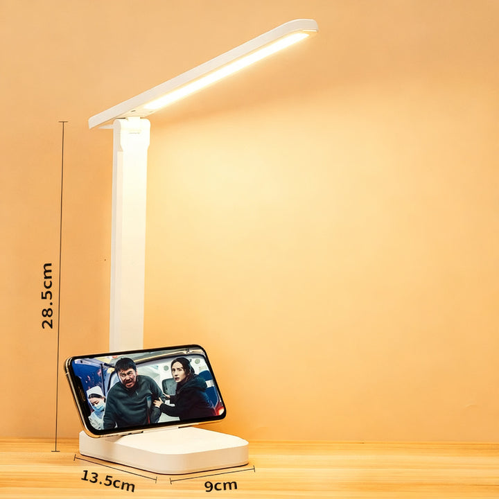Foldable LED Desk Lamp with USB Connection