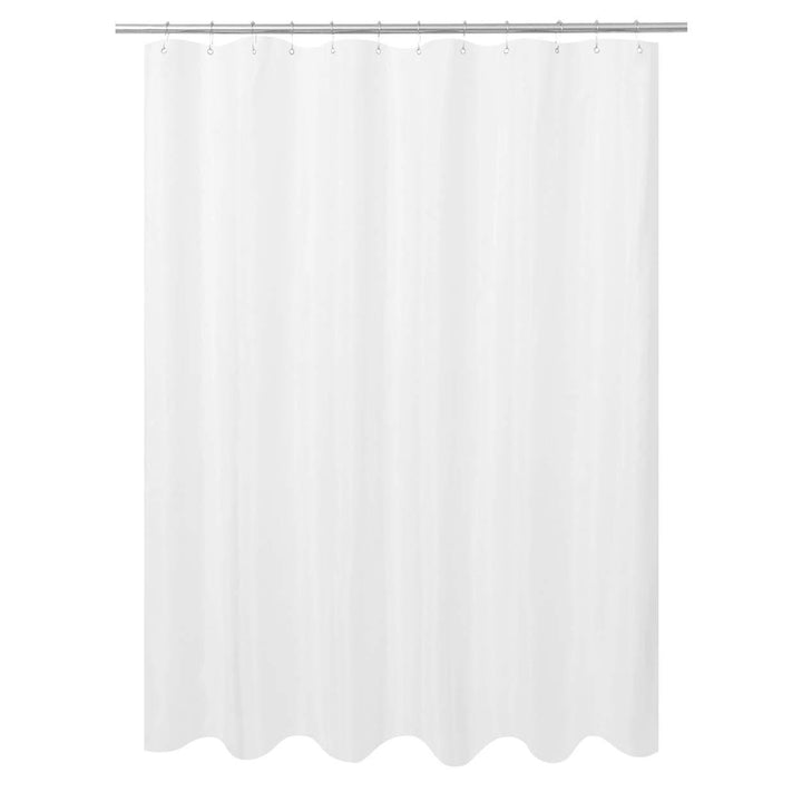 Shower curtain, PEVA, transparent, 80–120 cm