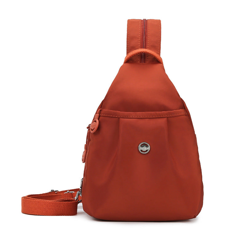Compact backpack with theft protection, Oxford fabric