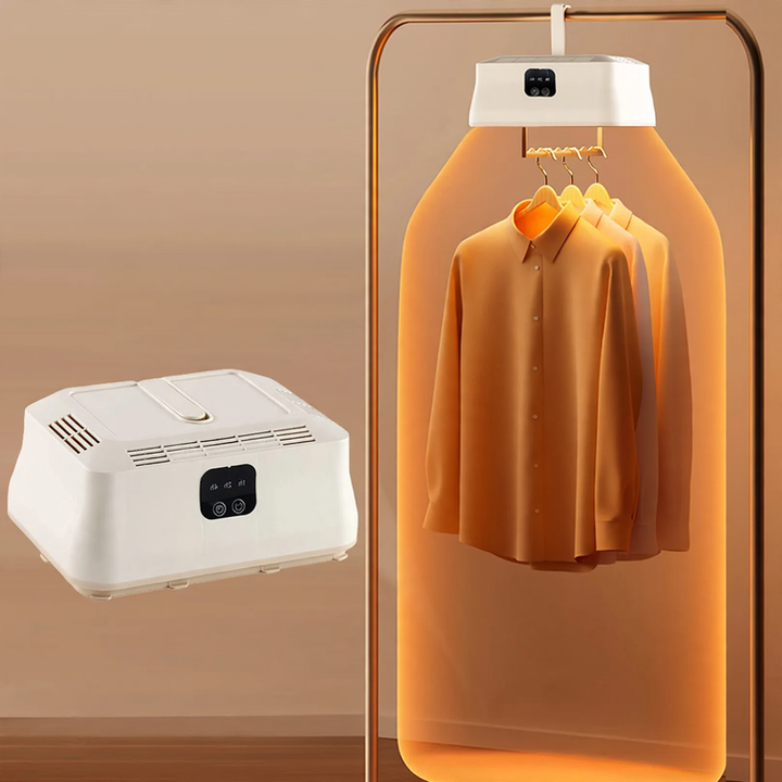 Portable clothes dryer, closet type