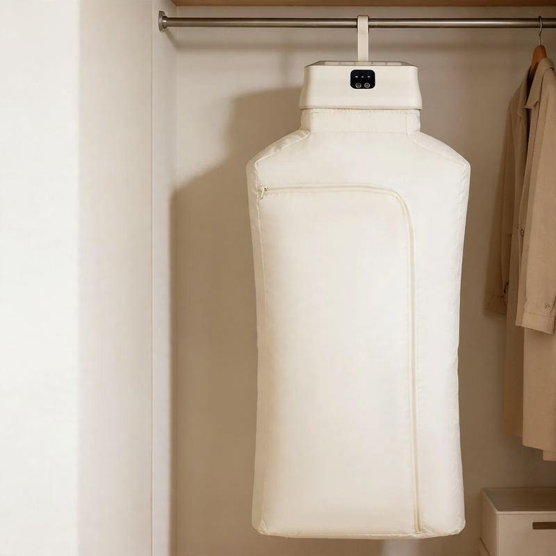 Portable clothes dryer, closet type
