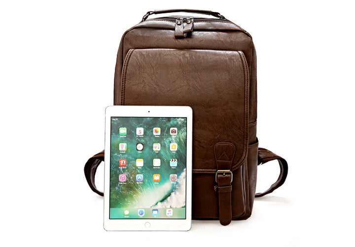 Backpack made of PU, 20–35 L, waterproof, laptop compartment