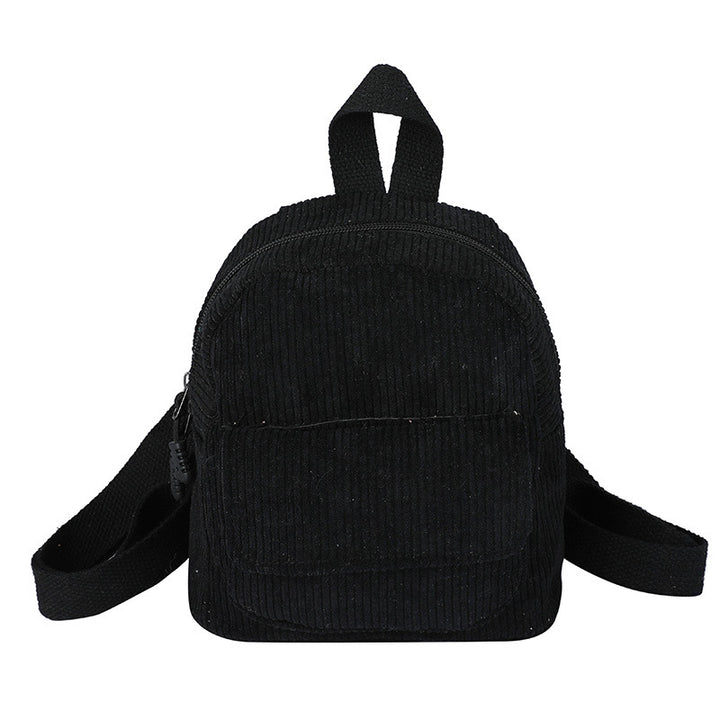 Velvet backpack, compact and durable