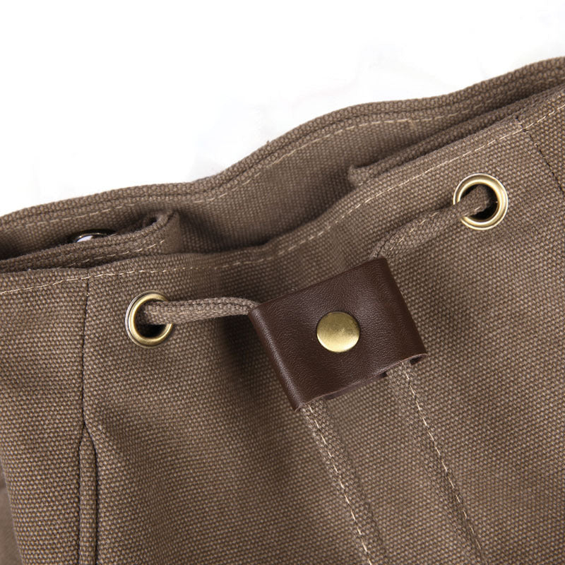 Canvas backpack, breathable and durable, under 20 L