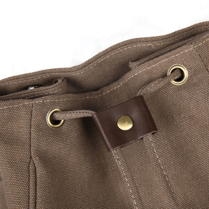 Canvas backpack, breathable and durable, under 20 L