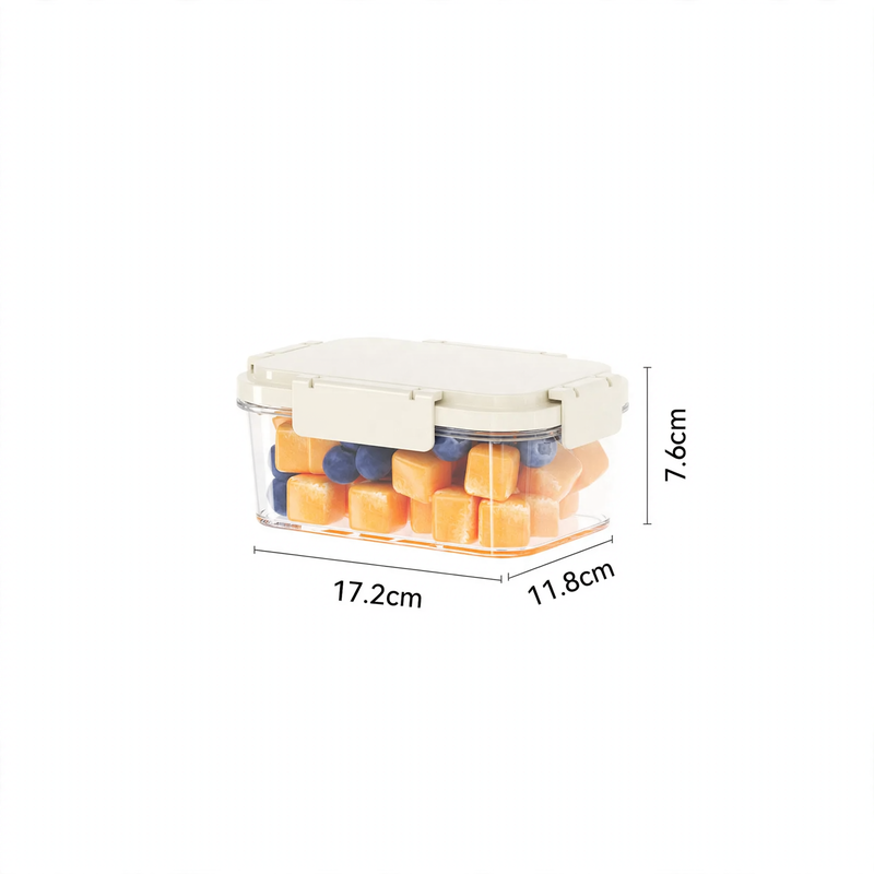 Cooler with ice compartment and partition compartments
