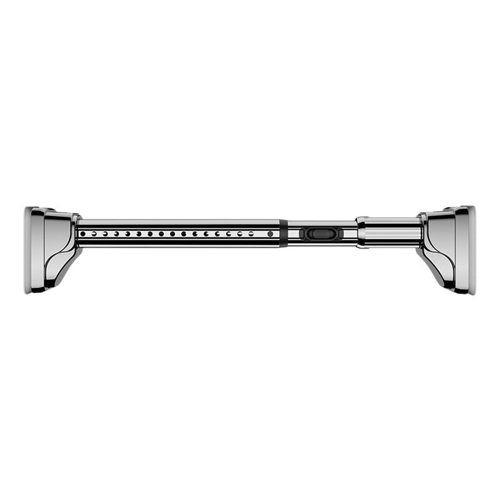 Extendable laundry rack made of stainless steel, no drilling required