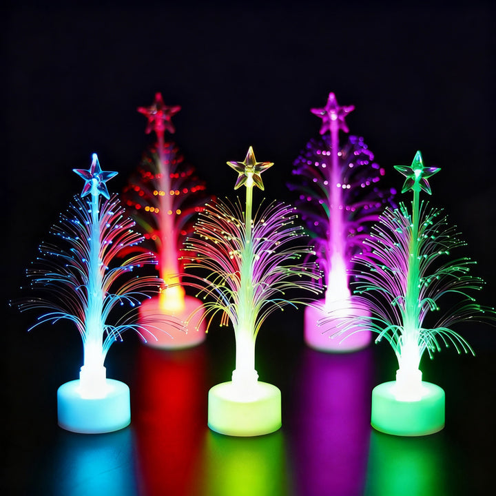 LED Christmas tree with color change
